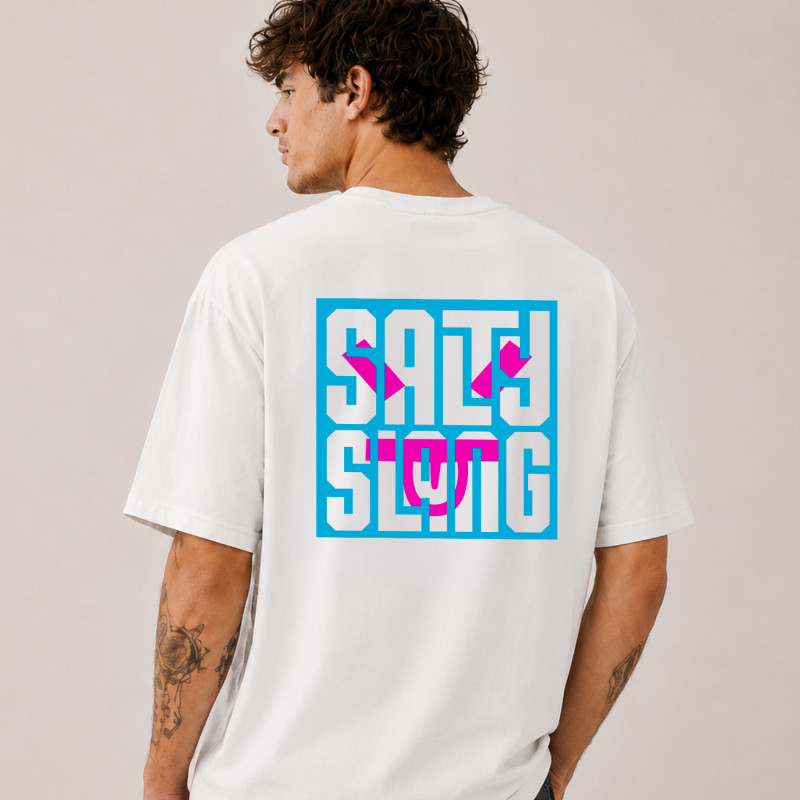 SALTY SLANG LABYRINTH LOGO TEE SLU126TB01-18