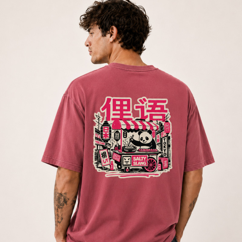 SALTY SLANG PANDA TEE SLU126TB04-25