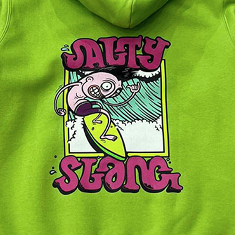 SALTY SLANG SURFER HOODIE SLU223TM04-1717