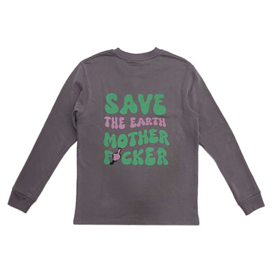 SALTY SLANG SAVE THE EARTH LONGCROP SLU224TQ04-0202