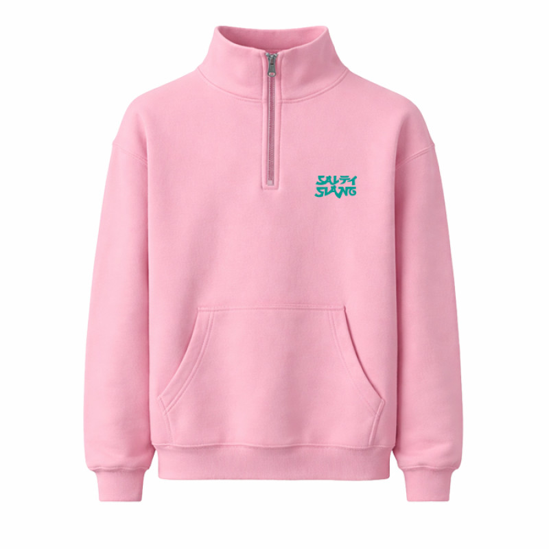 SALTY SLANG  GEISHA SUN HALF ZIP SLU226TS01-32