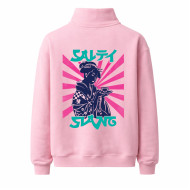 SALTY SLANG  GEISHA SUN HALF ZIP SLU226TS01-32