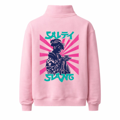 SALTY SLANG  GEISHA SUN HALF ZIP SLU226TS01-32