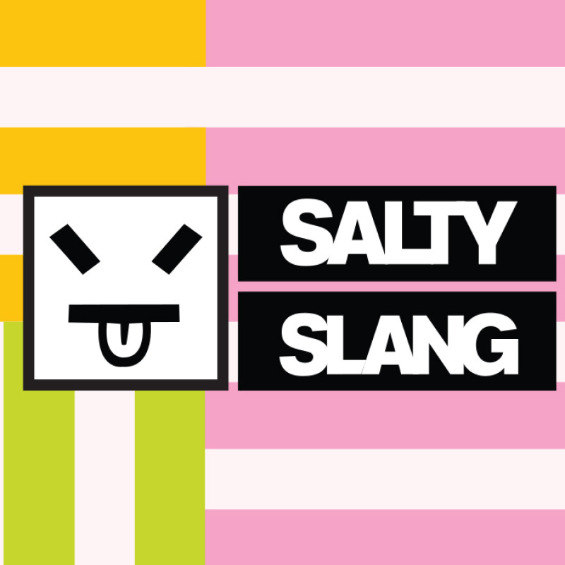 SALTY SLANG STRIPE LOGO TOWEL SLU126AZ20-08