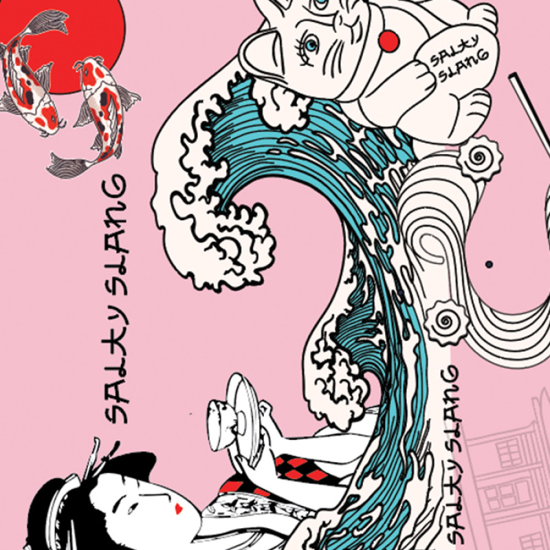 SALTY SLANG GEISHA TOWEL SLU126AZ16-32