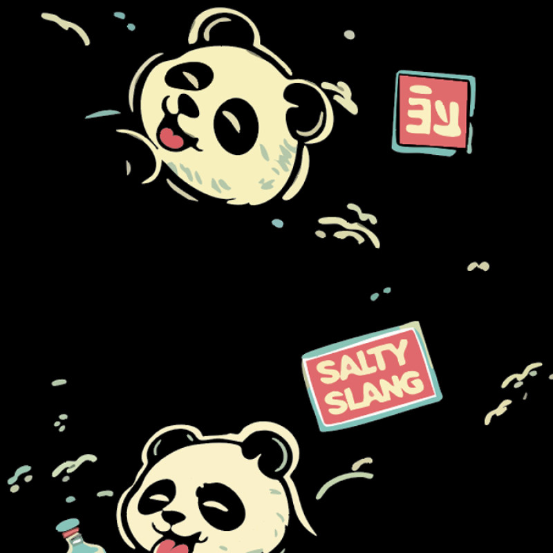 SALTY SLANG PANDA TOWEL SLU126AZ18-20
